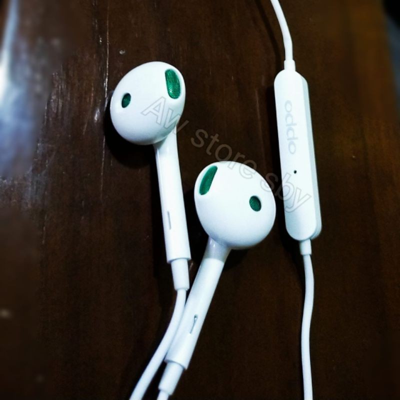 Earphone Oppo Ori uper Mega Bass Stereo Headset oppo A33/A53/A55/A76/A52/A92/Reno 2/2F/Reno 3/Reno 4/4F/Reno 5