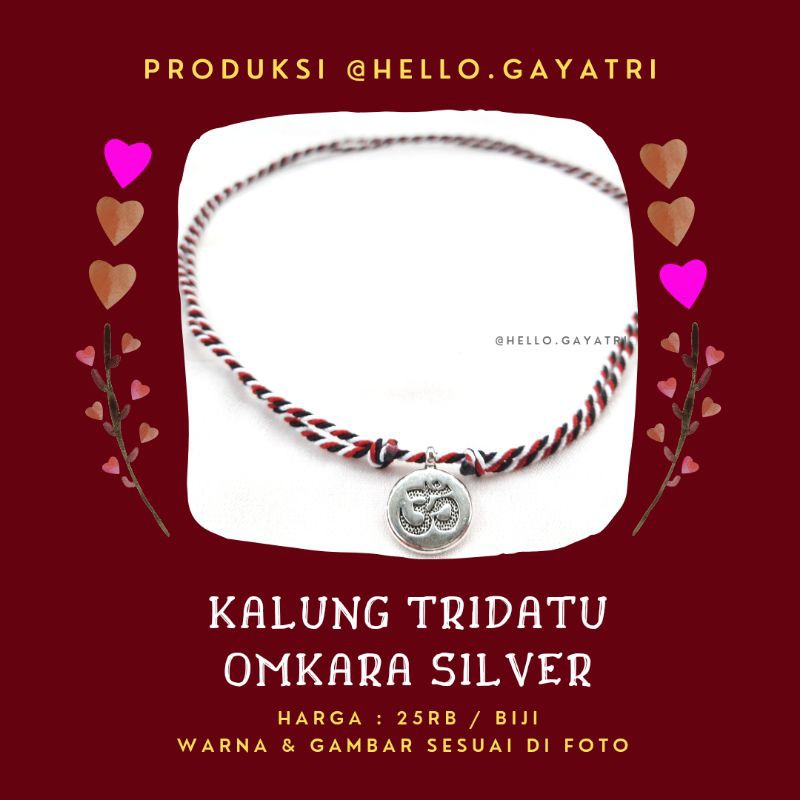 KALUNG Tridatu Omkara Silver