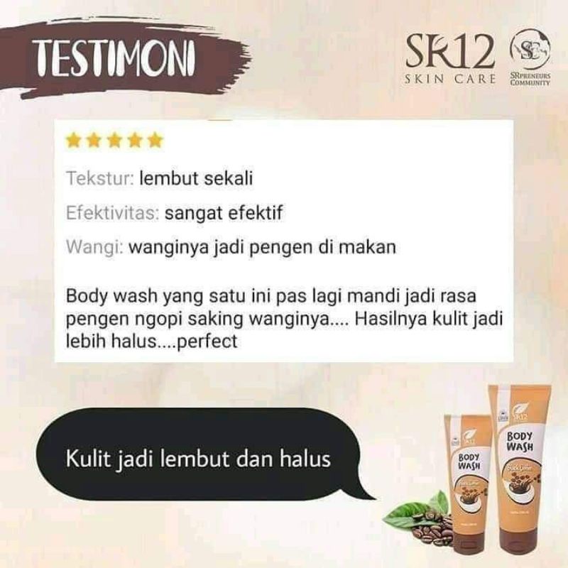 BODY WASH BLACK COFFE SR12 || BODY WASH COFFE SR12
