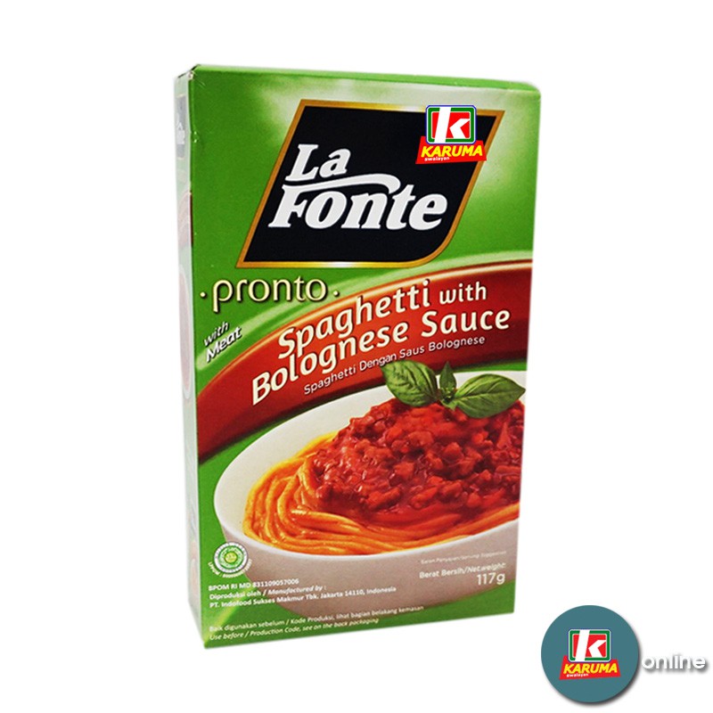 

La Pasta Spaghetti with bolognese sauce 117gr