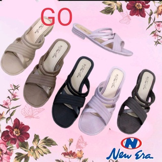 BB NEW ERA LB 10051 Sandal Wanita Tali Silang Slop Wanita Karet Sendal Wanita Kekinian Slip Sandal Strap Silang Sweet