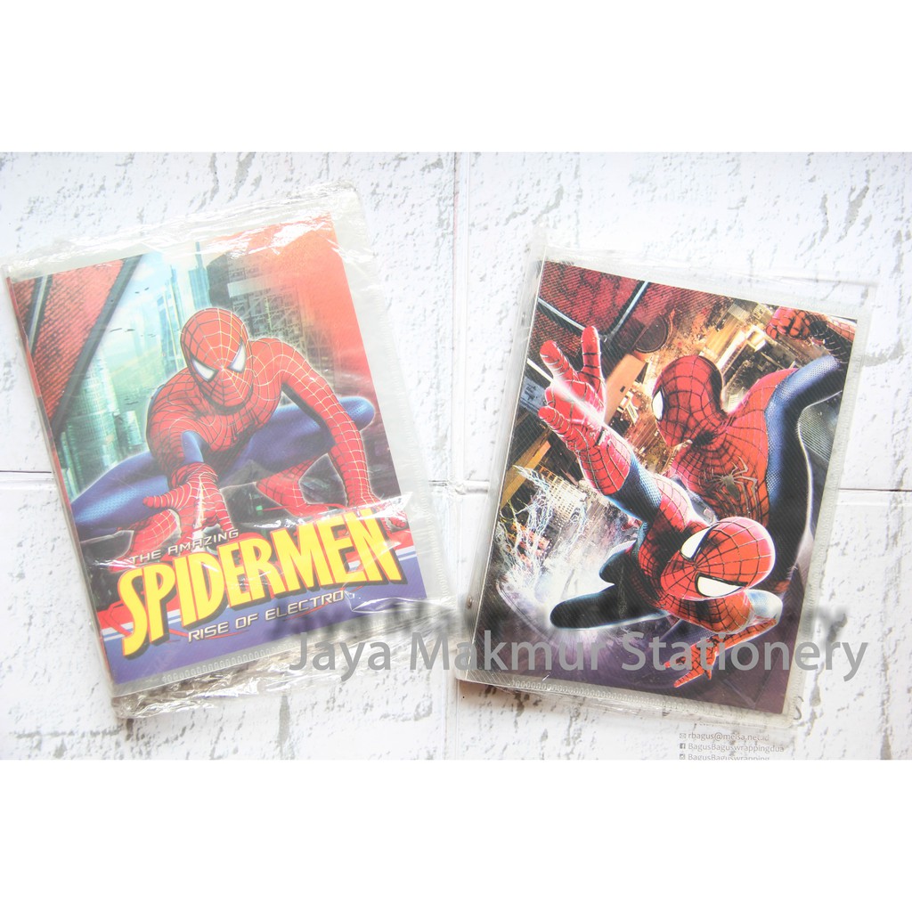 Binder File Karakter Spiderman