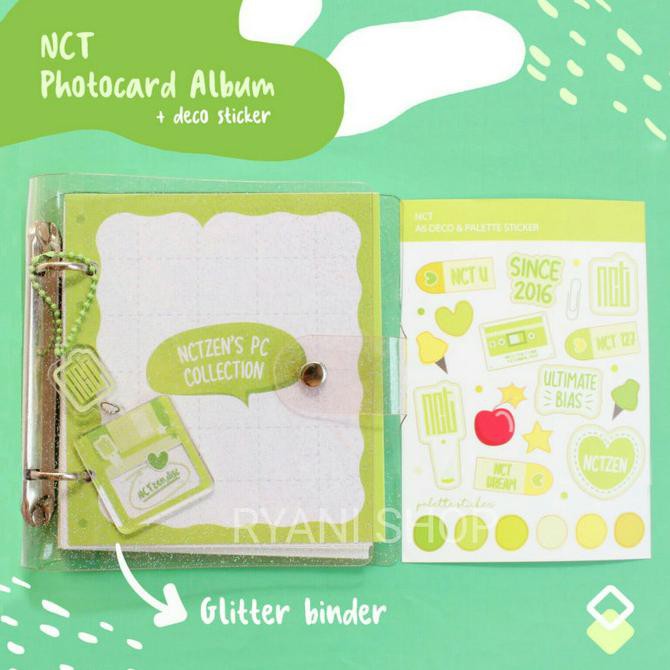 

✨ BISA BAYAR DITEMPAT✨ BINDER PHOTOCARD ALBUM NCT DREAM NCT 127 KEYRINH STIKER KPOP - PC ALBUM