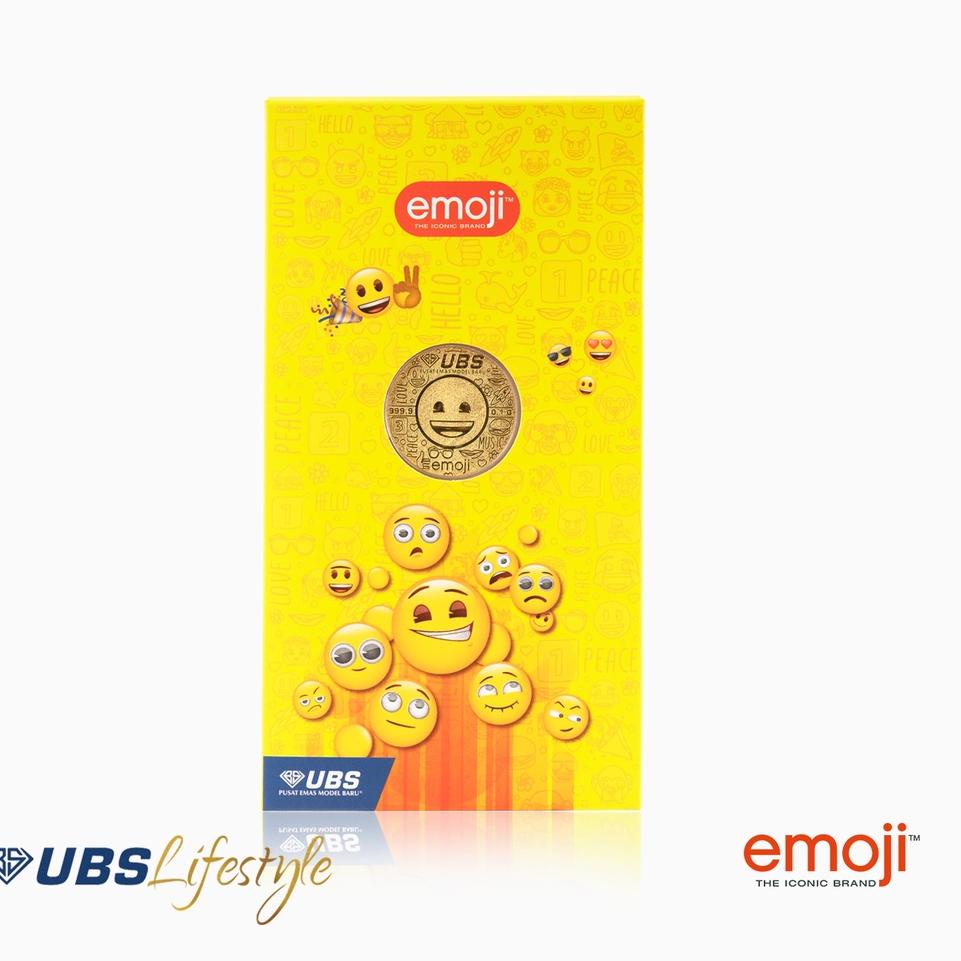 Terlaris.. UBS Angpao 24K Emoji 0.1 Gr