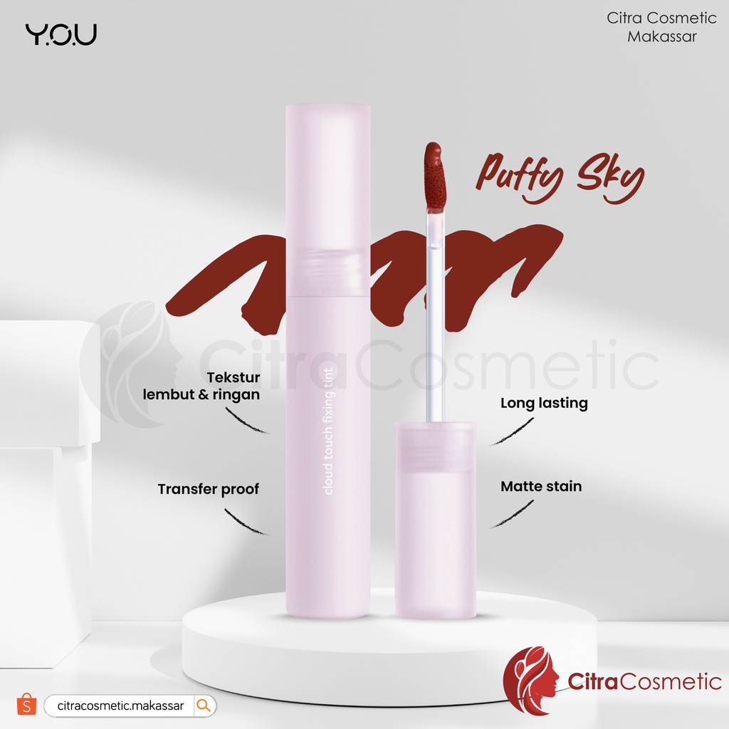 You Cloud Touch Fixing Lip Tint Series