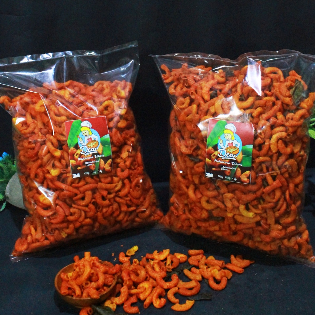 

Makaroni Pipa Bantet Elbow Balado / Daun Jeruk 1kg Sekilo Kiloan