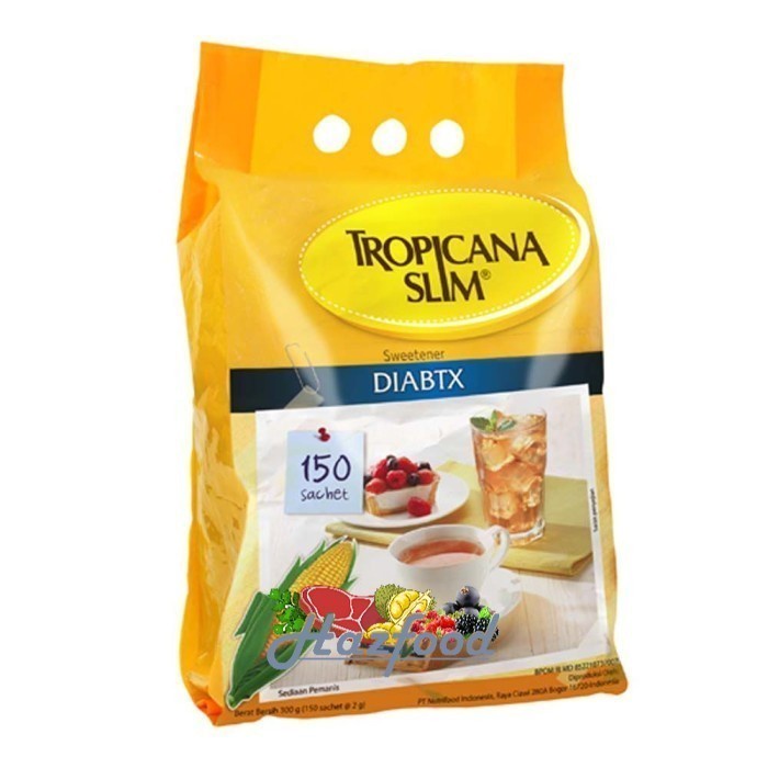 

TROPICANA SLIM SWEETENER DIABTX 150 PCS × 2 GRAM