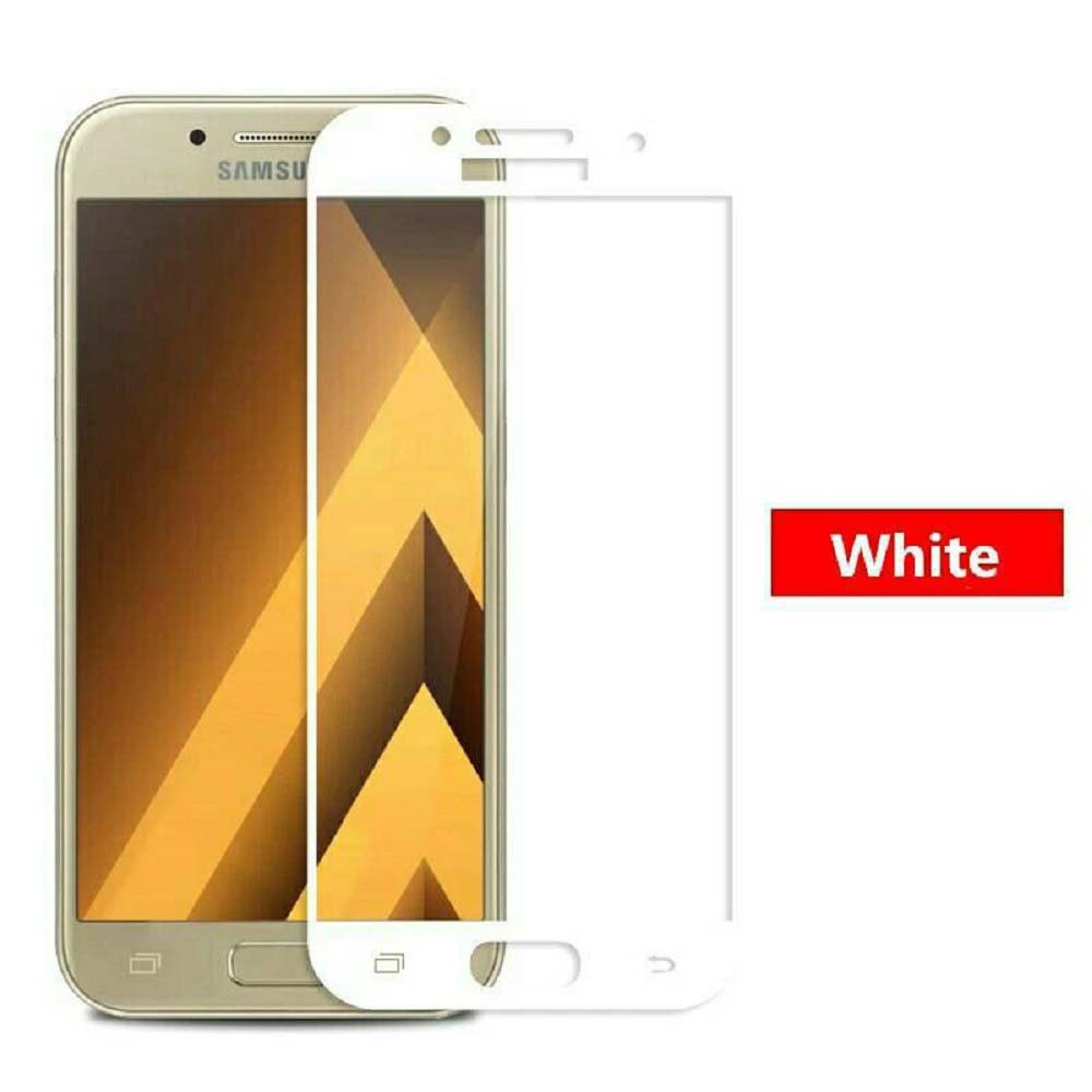 Tempered Glass Samsung A3 2017 / A320 Full Colour / Anti Gores Kaca / Screen Protector TEMPER GLASS A320