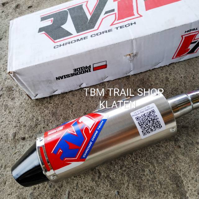 KNALPOT NORIFUMI RV1 SHORTY ASLI ORIGINAL CRF KNALPOT CRF NORIFUMI RV 1 SHORTY