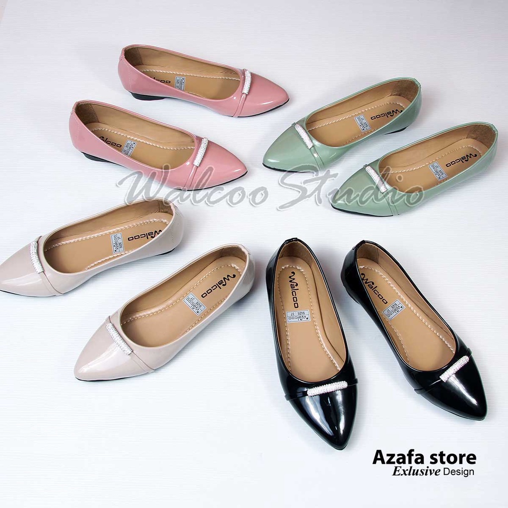 Walcoo Sepatu Flatshoes Wanita NAOURA