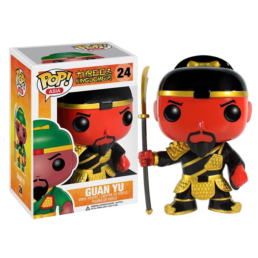 Funko POP Three Kingdoms - Guan Yu Gold Exclusive #24