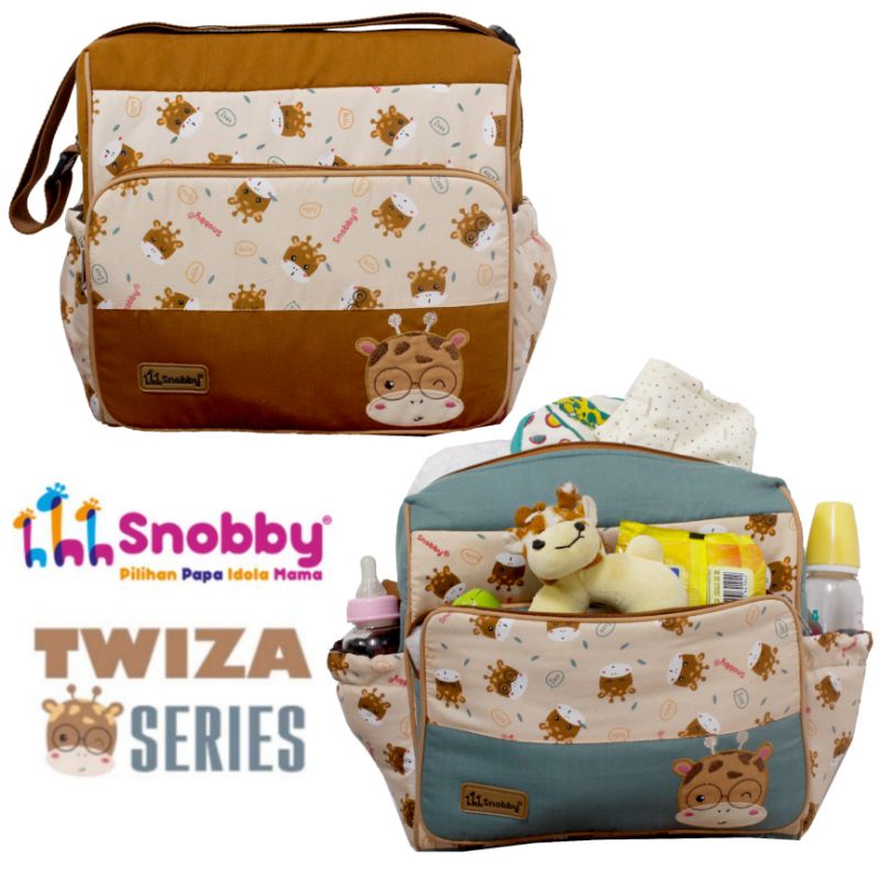 Snobby Tas Bayi Medium Saku Bordir Twiza Series