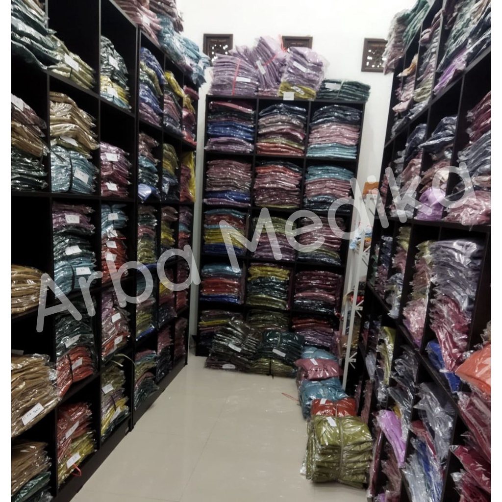 Baju Ok Oka Denim Madinah JOGGER Cargo Dokter Scrub Medis Perawat Jaga Lengan Panjang Karet