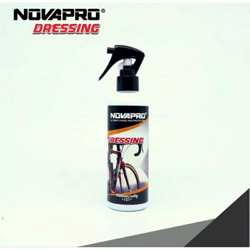 NOVAPRO DRESSING 250ML cairan pengkilap velg frame sepeda MTB Roadbike seli bike cleaner