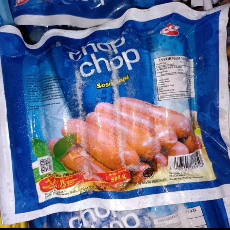 

sosis sapi chop chop 500gr