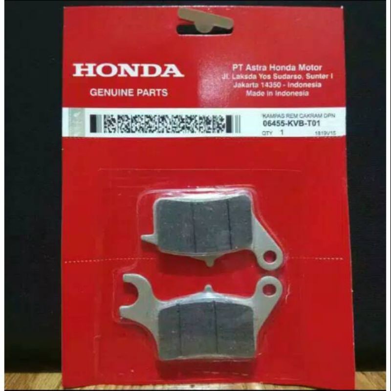 dispad Depan Honda Beat, Vario 06455-KVB-T01