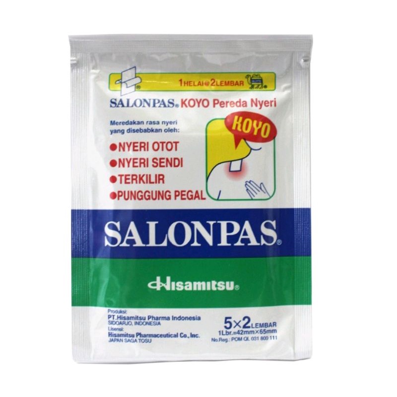 SALONPAS KOYO 1 SACHET 12 LEMBAR salon pas