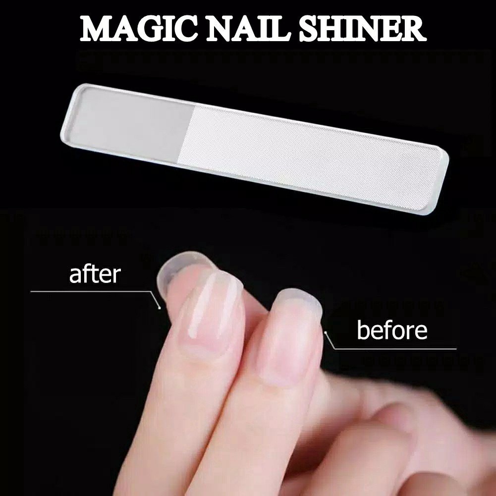 Kikir Kuku Buffer Kuku Pengkilat Kuku Alat Pedicure Medicure Glass Nail Shiner Polisher