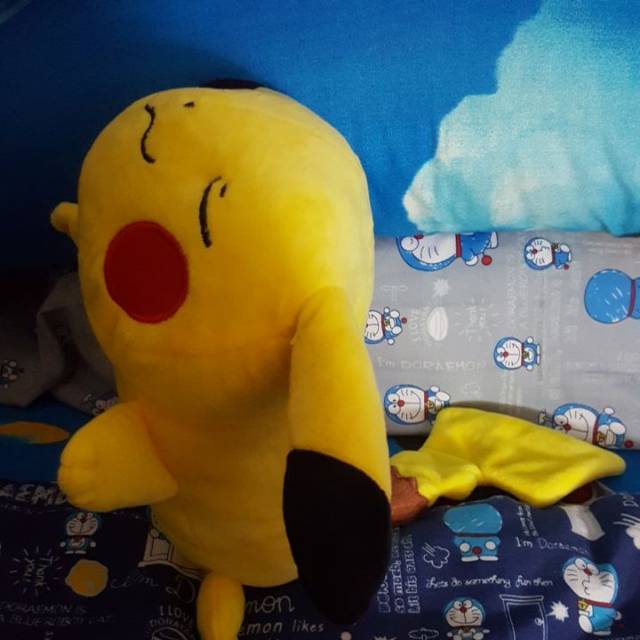 Boneka Pikachu Tidur ori Nitendo