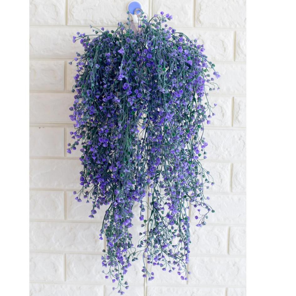 Grosir /HMPU BUNGA PLASTIK ANGGREK GANTUNG OSEAR ARTIFICIAL P3160`