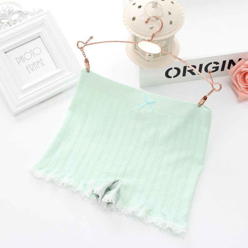 [ LINGERIE MASTER ] - (C-10) Celana Dalam Wanita / Short Fashion / Celana Pendek / Celana Boxer / Underwear Seamless-C-10 Hijau