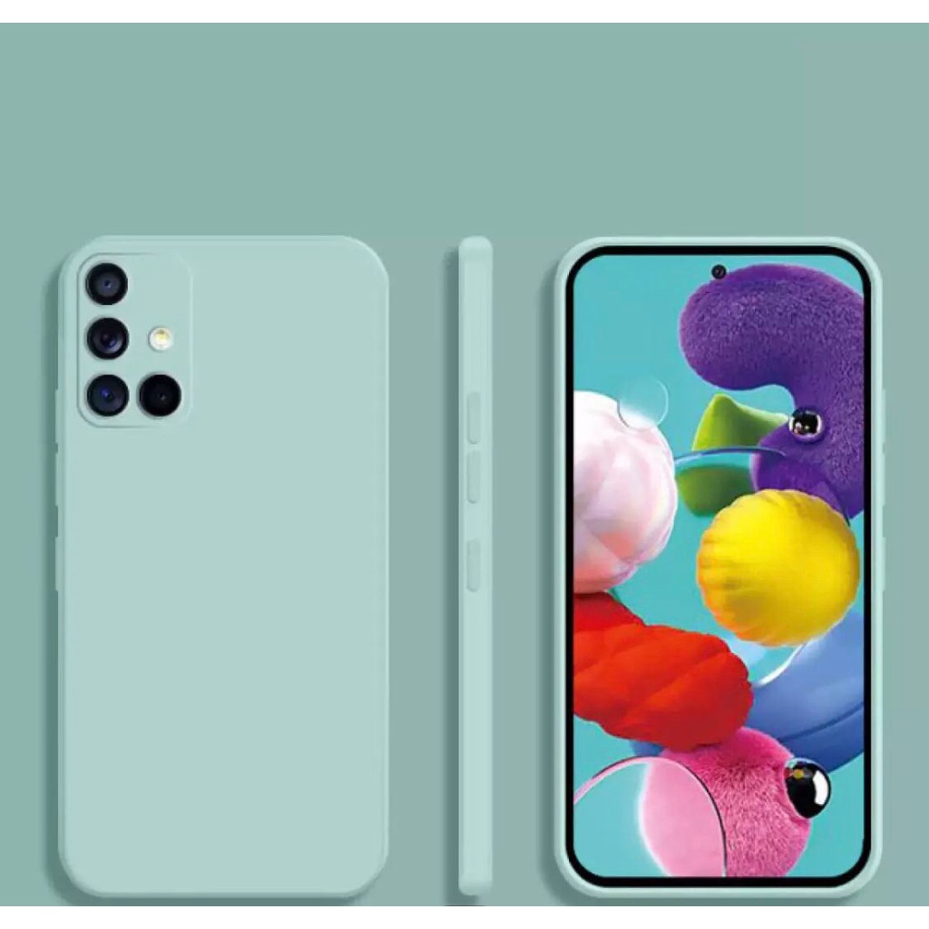 Softcase Macaroon Camera Protection For Samsung A71 A12 A02 A02S A22 4G A22 5G A32 4GA32 5G A52 4G A52 5G A72 5G A51 A11 A20S A21S A50/A50S A20/A30 a03s Pelindung Camera - Case Camera Protection - Softcase Macaroon Polos - Casing Hp - Case Hp