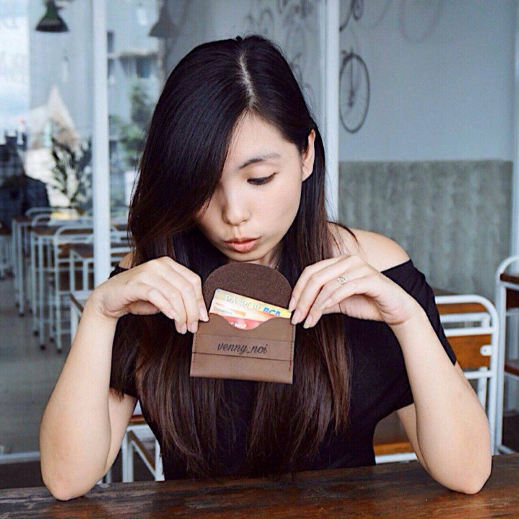 CUSTOM LEATHER CARD HOLDER