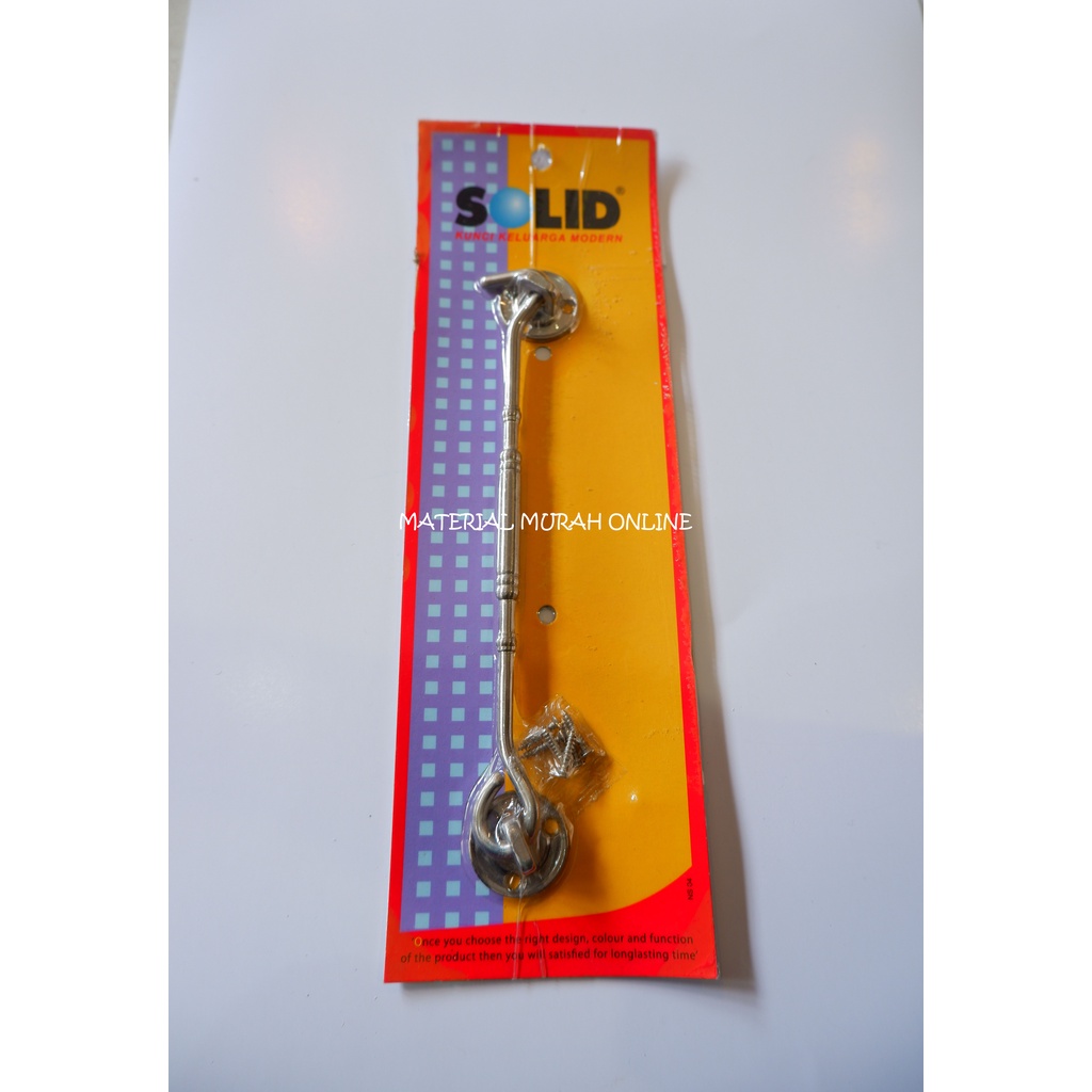 HAK ANGIN JENDELA SOLID 8 INCI / CANTOLAN JENDELA