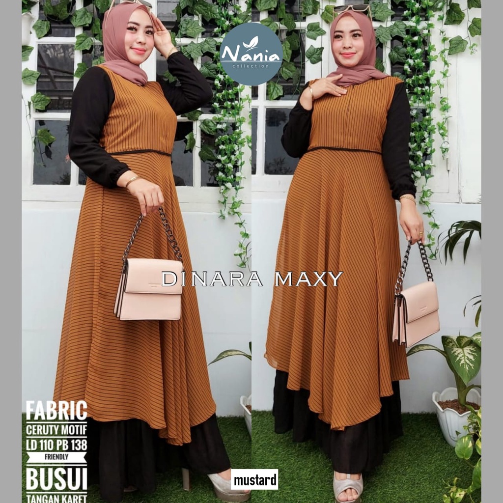 DINARA MAXI DRESS ORIGINAL NANIA