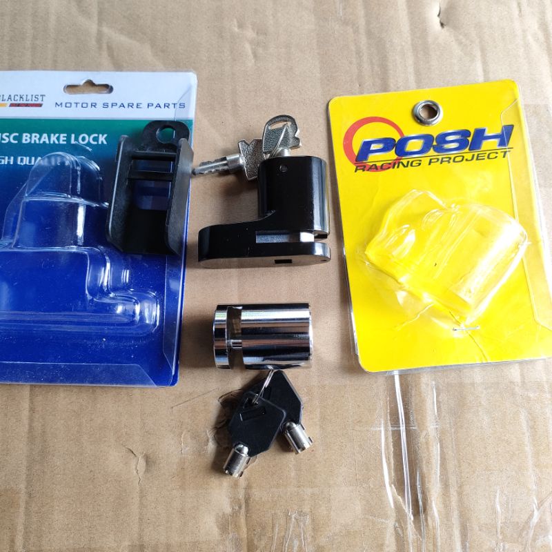 Kunci Cakram motor Pengaman Motor Disc Lock Safety Anti maling
