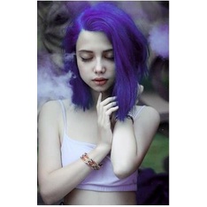 COLORE FRESCO - INDIGO BLUE color cream cat pewarna rambut biru