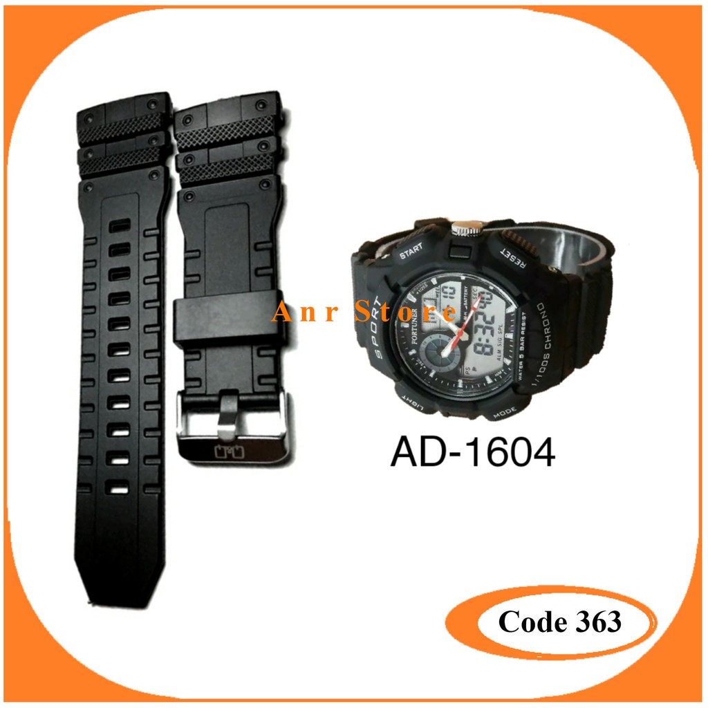 Tali Jam Tangan Fortuner AD-1604 AD1604 AD 1604