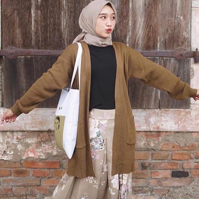 CARDIGAN BELLE PREMIUM OVERSIZE - OVERSIZE - kardigan rajut