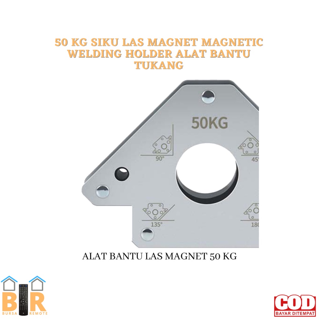 Siku Las MAGNET MAGNETIC Welding Holder Alat Bantu Tukang 50KG