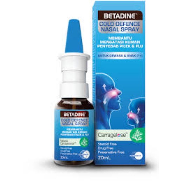 betadine nasal spray 20ml