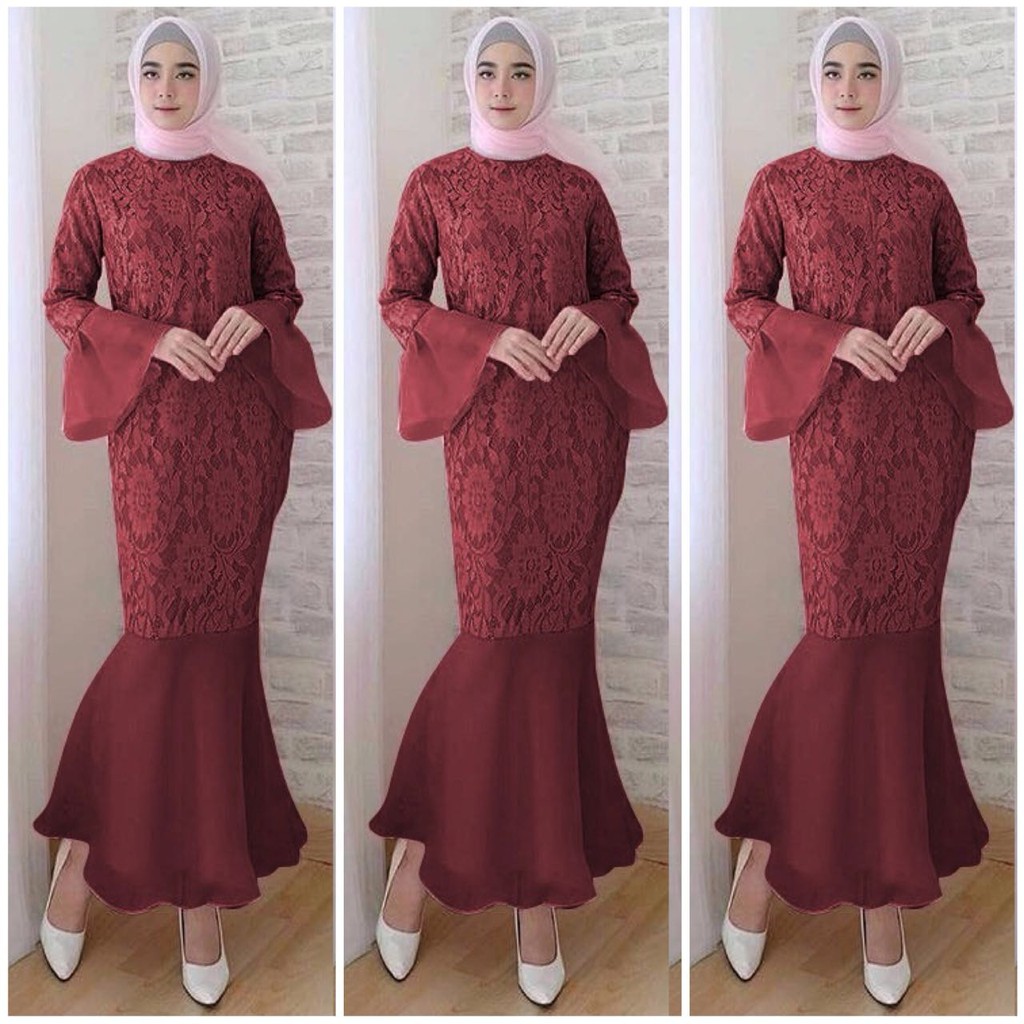 Maxi Mermaid Duyung (4 warna) Best Seller