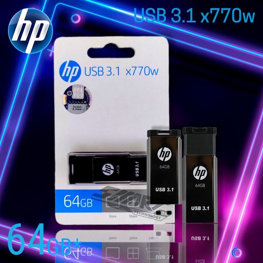 Flashdisk HP X770w 64Gb USB 3.1