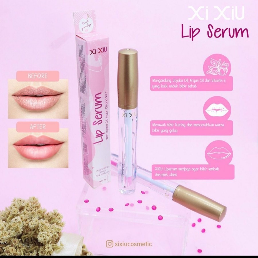 XI XIU Lip Serum Glossy Pink Natural