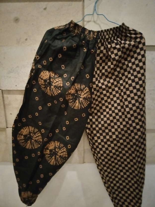Kulot Aladin Seling Monochrome Batik Celana Kerja Kantoran Monokrom Bawahan Kondangan Kebaya Mono
