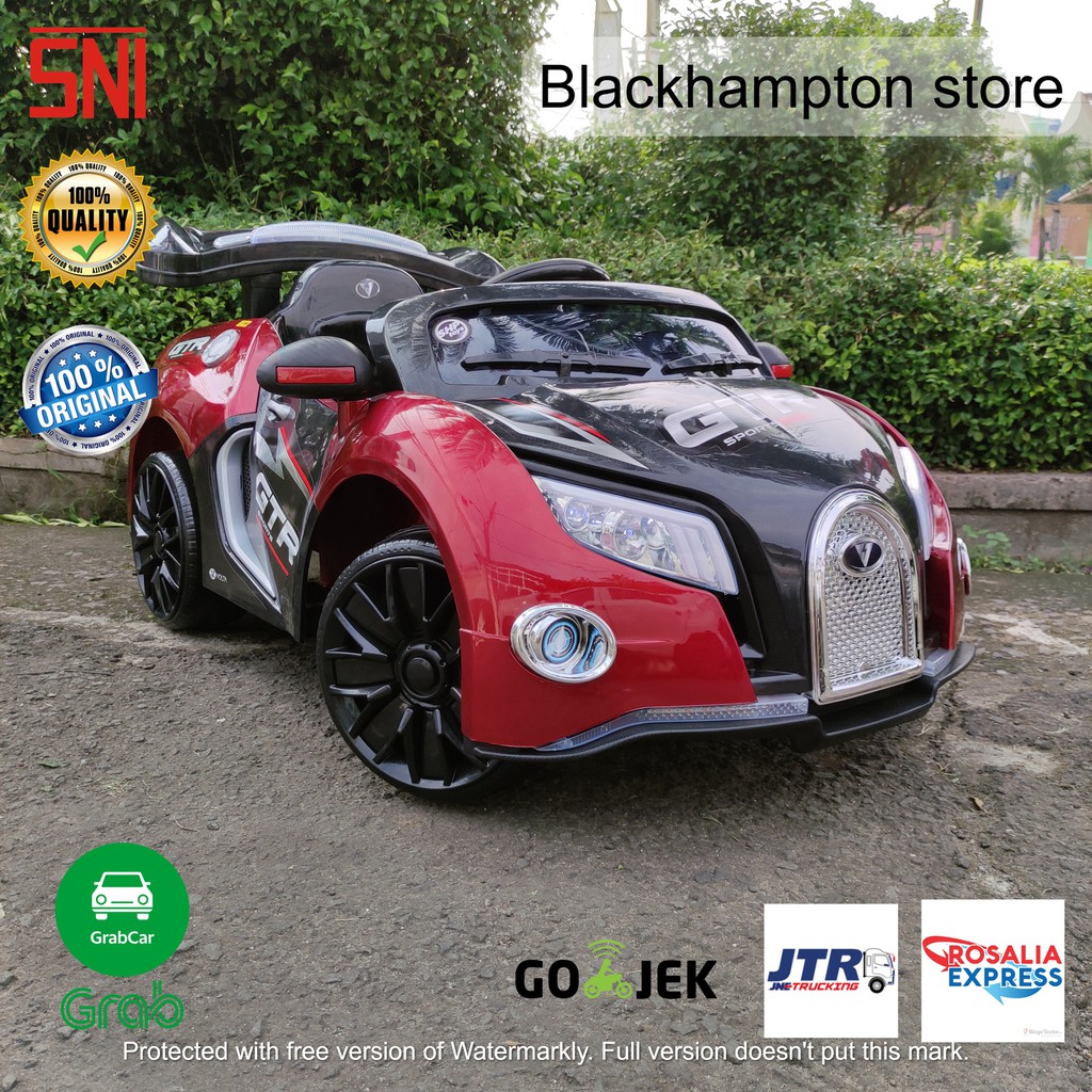 Mobil Aki Mainan anak Bugatti