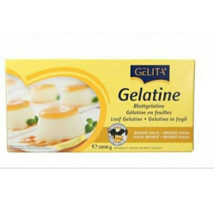 

TEERLARIS! ESW89 10 Lembar Gelatin Lembaran Halal / Gelatine Sheet Gelita Halal