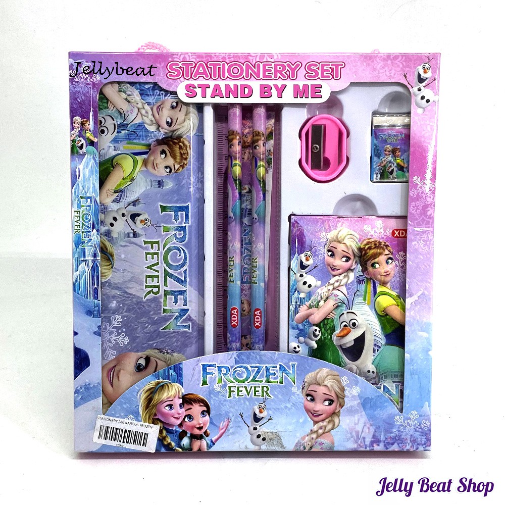 Stationery alat tulis atk study set disney frozen