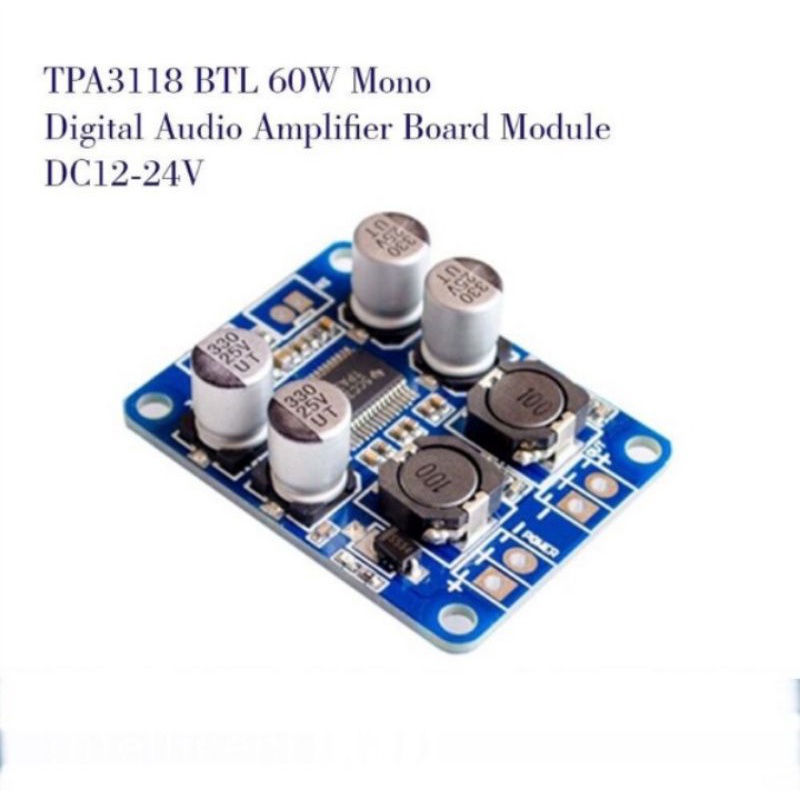 Modul TPA3118D2 TPA 3118 Class D Digital Power Mono