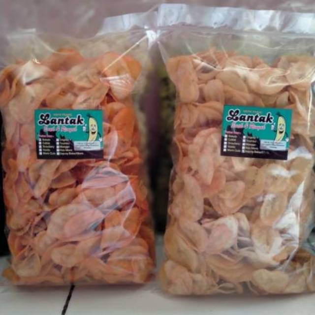 

Lantak kripik pisang Lumer 1/2 kg