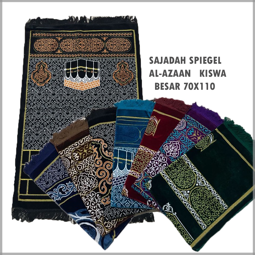 Sajadah SAUDI SUPER SPIGEL Bulu Tebal Besar