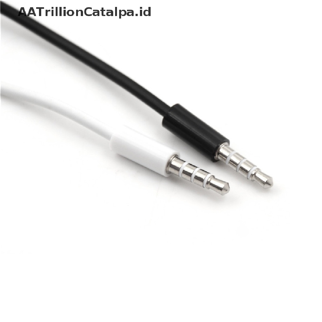 (AATrillionCatalpa) Kabel Adapter Splitter Y Jack Audio 3.5mm Untuk Tablet / Laptop