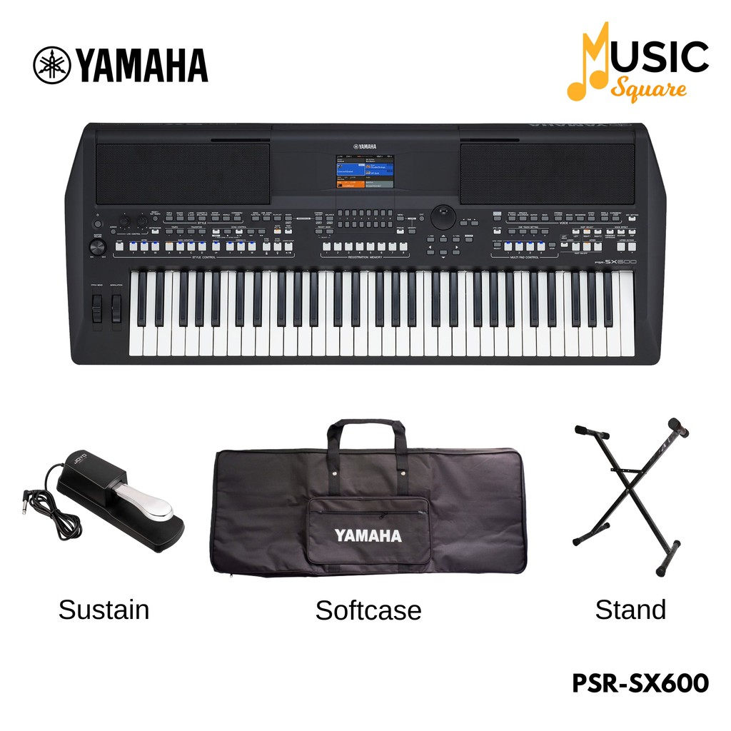 YAMAHA PSR SX600 / PSRSX600 / PSR-SX600 PORTABLE KEYBOARD