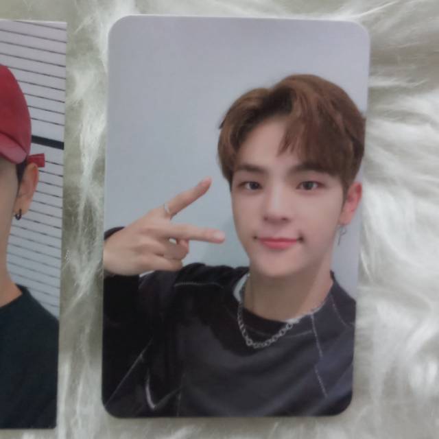 Photocard Yellow Wood Taiwan Woojin Stray Kids