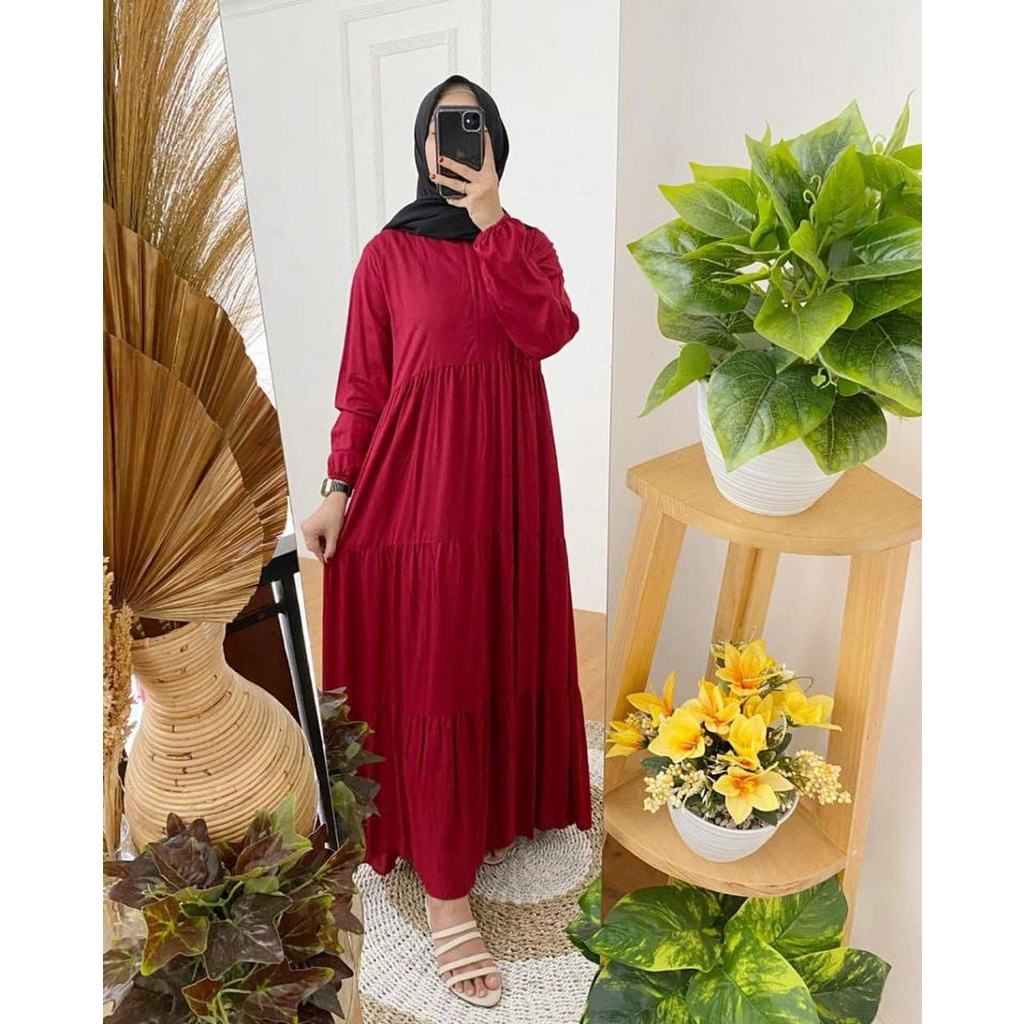biby dolcedress /#daster renda, Dress arab-maron