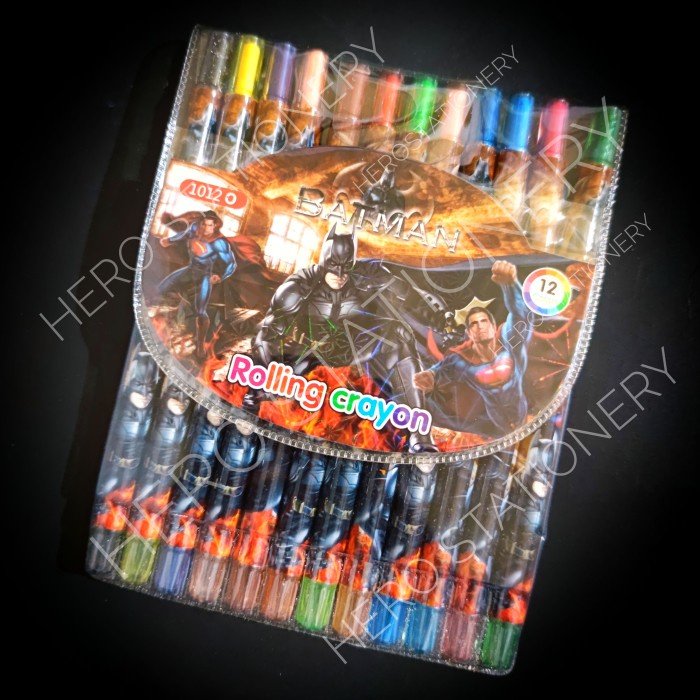 

Hadir Krayon Putar Batman 12 Warna Diskon
